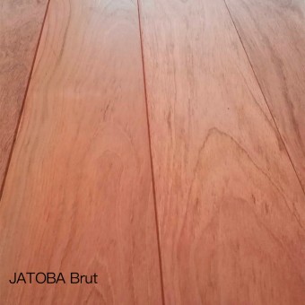 Jatoba - Parquet Jatoba massif brut 2 chanfreins
