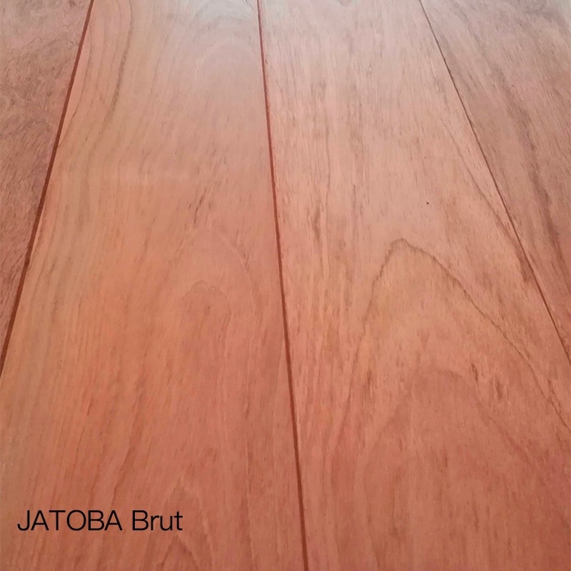 Jatoba - Parquet Jatoba massif brut 2 chanfreins