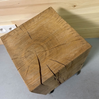 Tabouret chêne massif