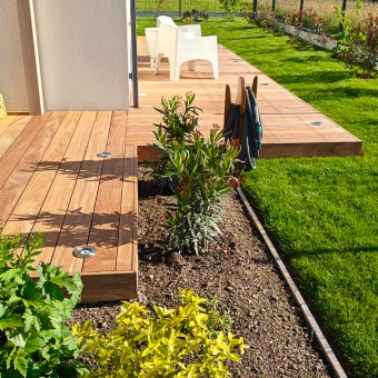 Lame de terrasse Cumaru, bois exotique