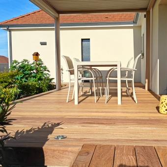 Lame de terrasse Cumaru, bois exotique
