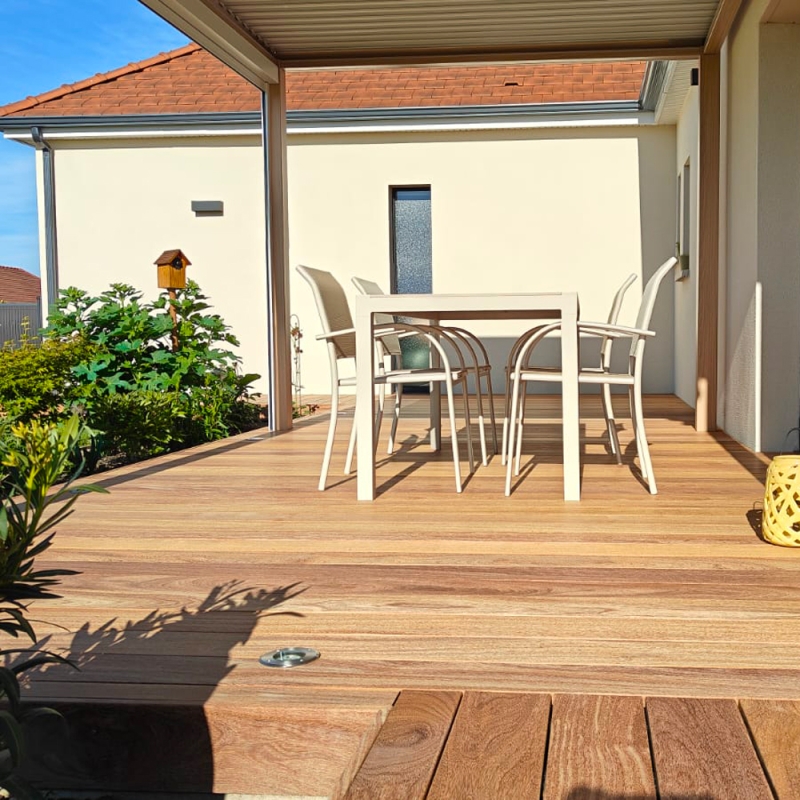 Lame de terrasse Cumaru, bois exotique