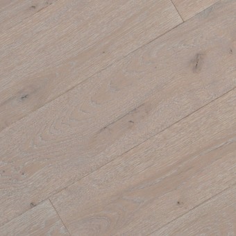 Finition brossé huilée Cendré 14 x 130 mm - Parquet chêne massif