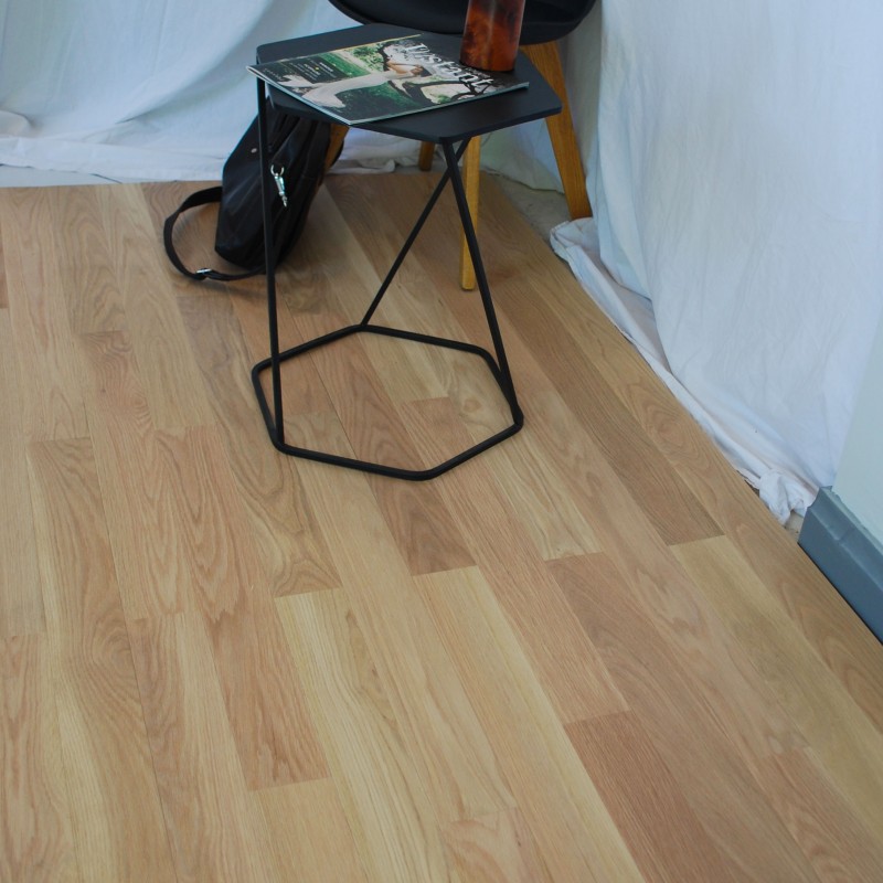 Parquet chêne contrecollé 2 frises verni COCONUT MAT Parquet chêne contrecollé 2 frises verni COCONUT MAT