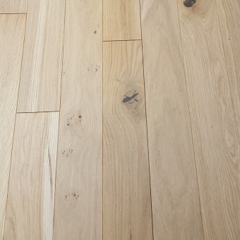 Parquet chêne contrecollé mono lame verni ASPECT BOIS BRUT MAT avec chanfreins