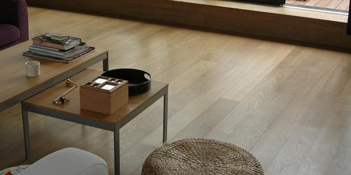 Parquet massif sans finition